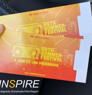 INSPIRE goes AStA Sommerfestival 2022