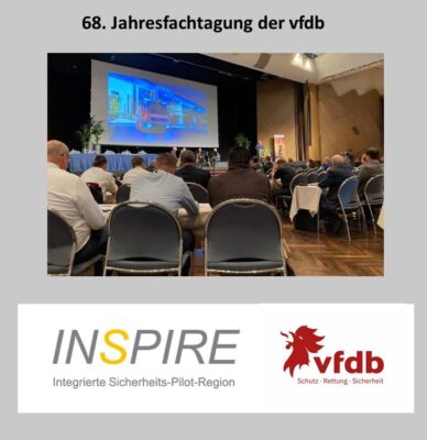 Lessons Learned von INSPIRE auf der 68. vfdb Jahresfachtagung präsentiert